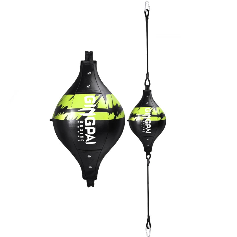 Fight Boxing Training Punching Bag Fitness Muay Thai Reaction Speed Ball Pear Inflatable Boxing Bag Equipment Accessories