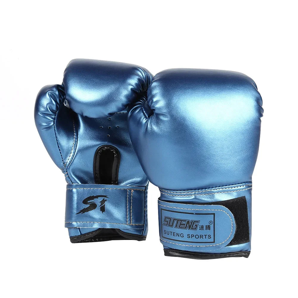 2pcs Kids Boxing Gloves PU Leather MMA Fighting Gloves Punching Bag Kickboxing Thai Gloves Professional for Kids Child Training