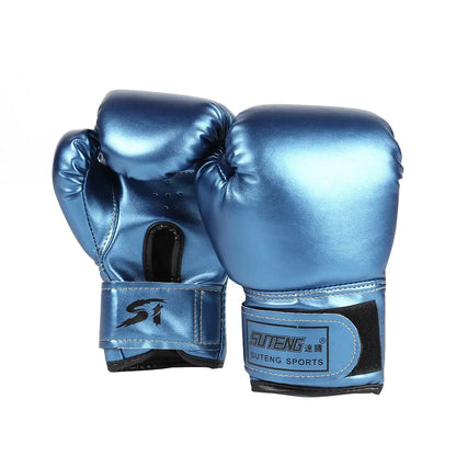 2pcs Kids Boxing Gloves PU Leather MMA Fighting Gloves Punching Bag Kickboxing Thai Gloves Professional for Kids Child Training