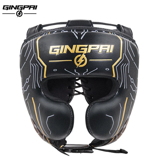 Professional Boxing Helmet Adult Boxing Head Cover Karate Head Gear Beam Closed Full Sanda Helmet Ear Protection