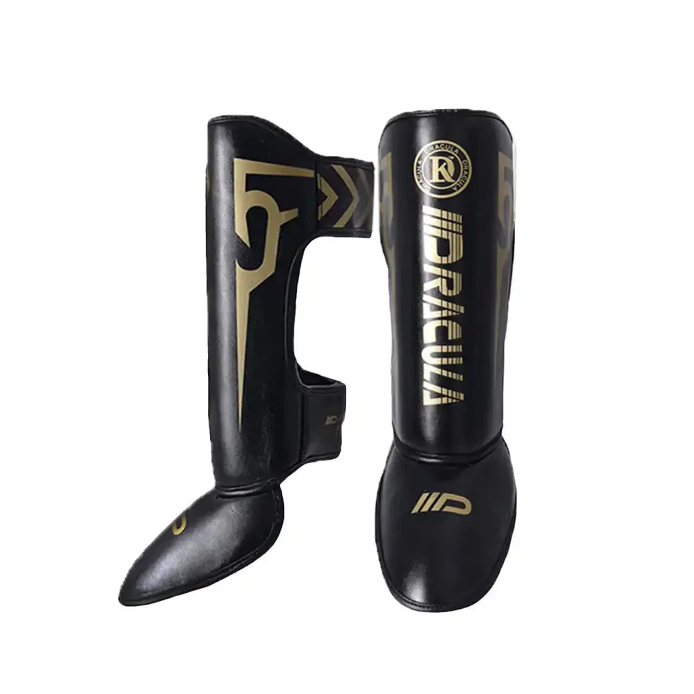 Protège-tibias Boxe & MMA en cuir - Confort & Sécurité