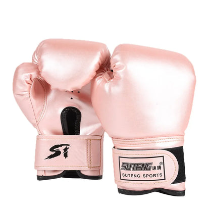 2pcs Kids Boxing Gloves PU Leather MMA Fighting Gloves Punching Bag Kickboxing Thai Gloves Professional for Kids Child Training