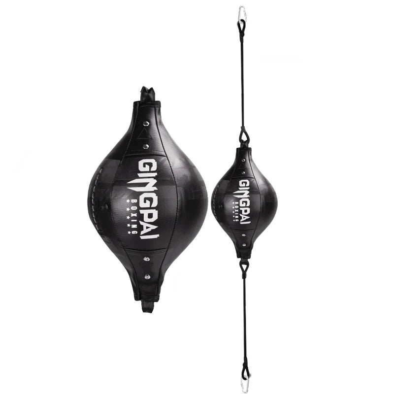 Fight Boxing Training Punching Bag Fitness Muay Thai Reaction Speed Ball Pear Inflatable Boxing Bag Equipment Accessories