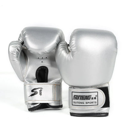 2pcs Kids Boxing Gloves PU Leather MMA Fighting Gloves Punching Bag Kickboxing Thai Gloves Professional for Kids Child Training