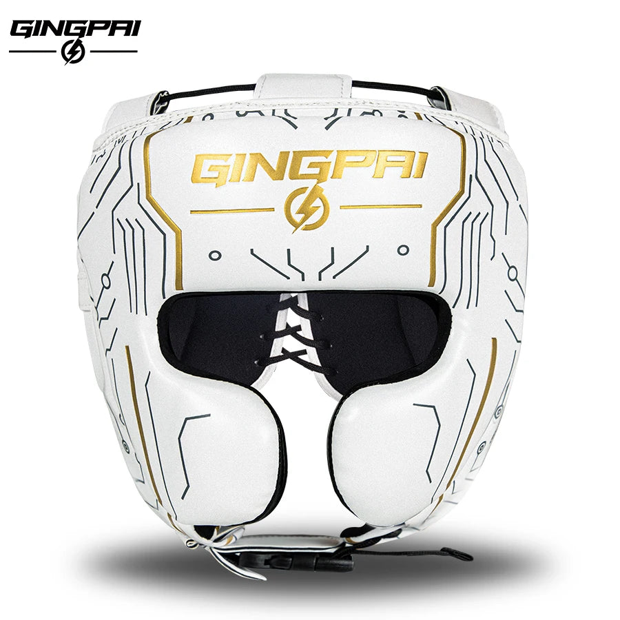 Professional Boxing Helmet Adult Boxing Head Cover Karate Head Gear Beam Closed Full Sanda Helmet Ear Protection